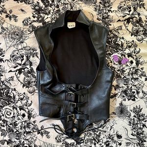 Pendragon Costumes Leather Buckle Underbust Bodice